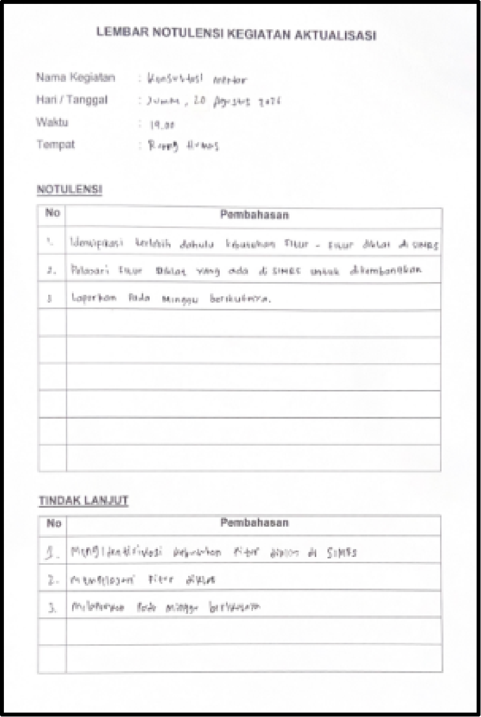 Notulensi Mentor Hal 1